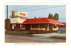 OH - Painesville. Hickory Drive-In Restaurant, Diner ca 1953