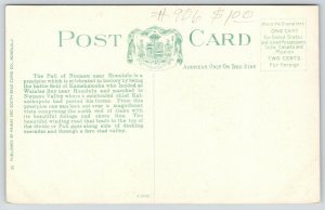 Honolulu HI~Horse & Buggy Approach~Battle of Nuuanu Pali Cliff Lookout Site~1910