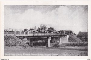 BURK'S FALLS, Ontario, Canada, 1930s; Highway Bridge, Northern Entrance