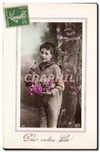 Old Postcard Fun Children Joy health happiness For your party