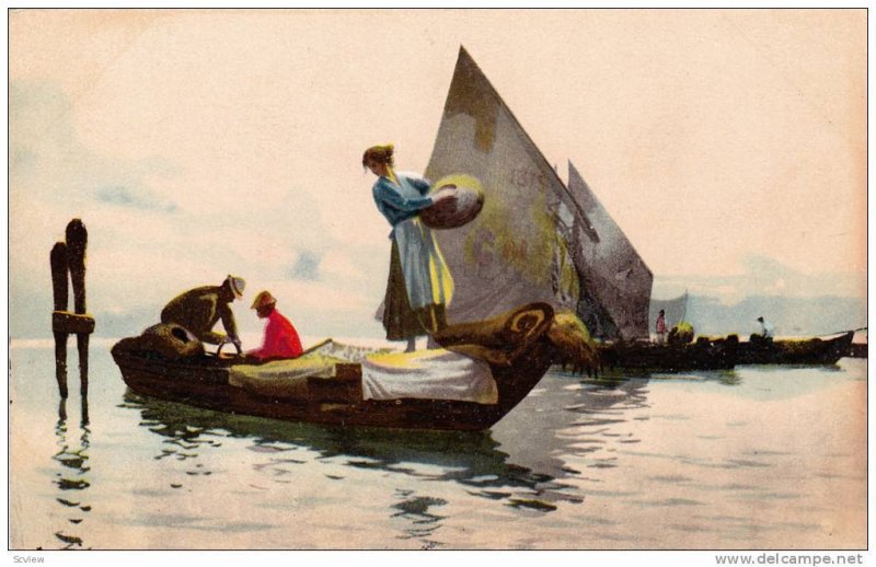 People On Boats, 1910-1920s