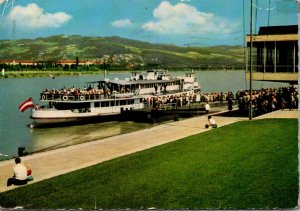 Austria Linz Dampfschiff Cruise Boat 1970