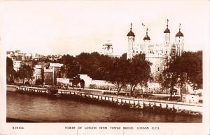 uk3494 tower of london real photo uk