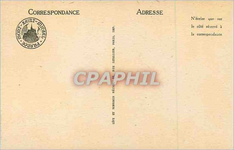 Old Postcard 190 Mont Saint Michel rating is