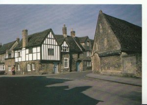 Wiltshire Postcard - The Chamberlain's House and Barn - Lacock - Ref 20429A