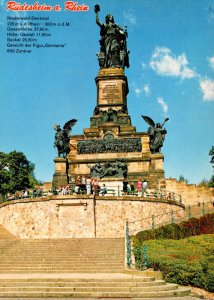 Germany Ruedesheim am Rhein Niederwalddenkmal