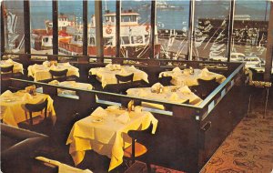 San Francisco California 1950s Postcard Franciscan Restaurant Fisherman's Wharf