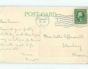 Pre-Chrome SCHOOL SCENE Peoria Illinois IL AH0312