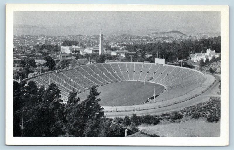 Postcard CA Berkeley California Memorial Stadium University of California N13
