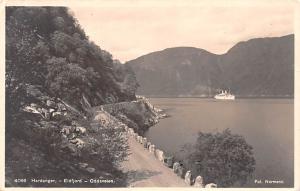  Norway Postcard Hardanger Eidfjord Oddaveien 