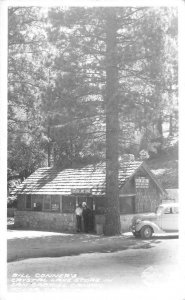 RPPC Bill Conner's Crystal Lake Store Azusa, CA San Gabriel Canyon Vintage Photo