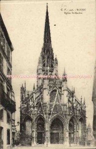 Rouen - Church St Maclou - Old Postcard