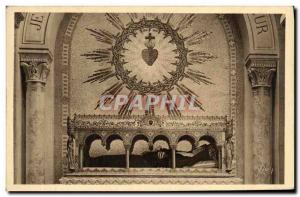 Old Postcard Paray Hunting rentermant the relics of St. Margaret Mary