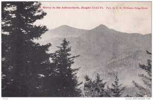 ADIRONDACK, New York, 1900-1910's; Mt. Marcy In The Adirondacks