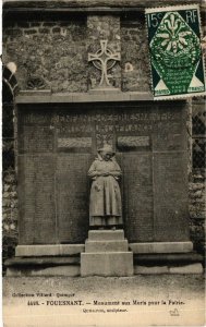 CPA FOUESNANT - Monument aux Morts pour la Patrie (458154)