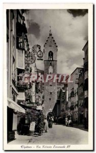 Italia - Italy - Italy - Vipileno - Via Vittorio Emanuele III - Old Postcard