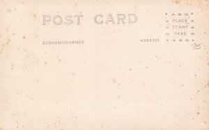 DS1/ Edmore Michigan RPPC Postcard c1910 P.M. Railroad Depot Station 53