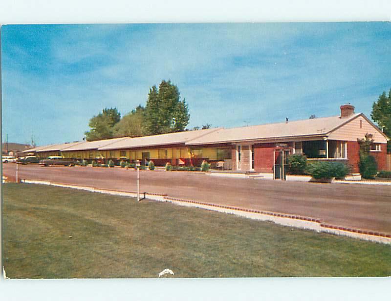 Unused Pre-1980 WESTERN HILLS MOTEL Reno Nevada NV u4118