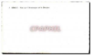 Old Postcard Semur View the Armancon and Dungeon