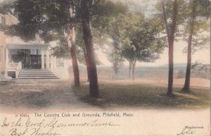LP74  Pittsfield, Massachusetts, MA, postcard, The Country 