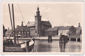 RP: LEER (Ostiriesland) Germany , 20-30s Blick auf das Rathaus