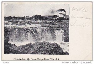 Sioux Falls in Big Sioux River, Sioux Falls, South Dakota, PU-1907