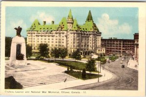 Postcard MONUMENT SCENE Ottawa Ontario ON AK4850