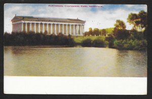 View from Water Parthenon Centennial Park Nashville TN Used c1908