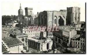 Old Postcard Avignon Popes' Palace South coast