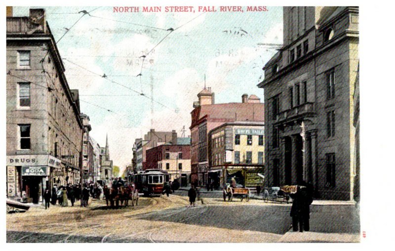 Massachusetts Fall River North Main Street