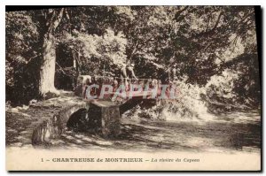 Postcard Old Chartreuse Montrieux the Riviere du Capeau