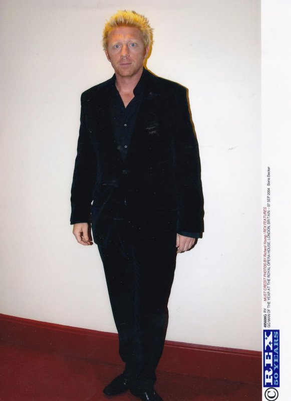 Boris Becker German Tennis GQ Man Of The Year Opera House 2004 Press Photo