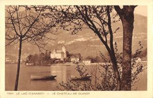 BR51079 Le lac d annecy le chateau de duingt France