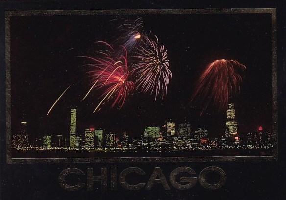 Illinois Chicago Fireworks Over Chicago