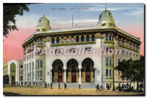 Postcard Old Algiers Hotel Des Postes