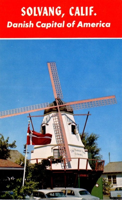 California Solvang Danish Village Dutch Windmill