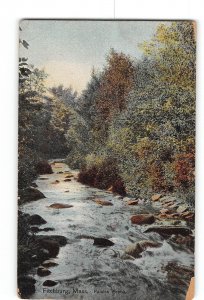 Fitchburg Massachusetts MA Postcard 1907-1915 Falulah Brook