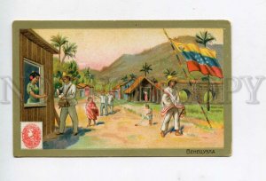 427913 RUSSIA Advertising Advertising philately of Venezuela stamps card