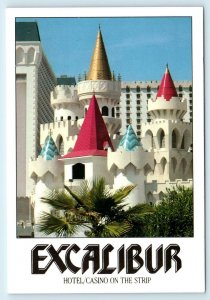 LAS VEGAS, NV Nevada ~ EXCALIBUR HOTEL & CASINO   c1990s 4 x 6 Postcard