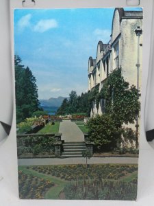 Vtg Postcard The Terrace Lake District National Park Centre Brockhole Windermere