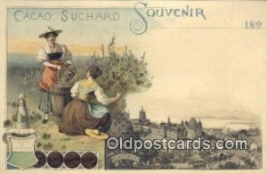 Cacao Suchard Advertising Unused 