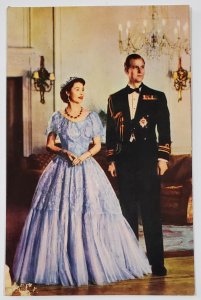 Her Majesty Queen Elizabeth II and H.R.H. Duke of Edinburgh Postcard Z3