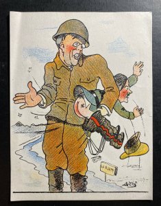 Mint Artist Picture Postcard Patriotic WW2 War Is Over