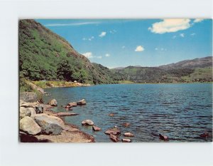 Postcard Llyn Dinas, Wales