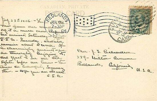 Canada, Quebec, Chateau Frontenac, Town View, No. 3229