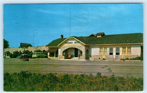 BURNSIDE, Kentucky KY ~ Roadside PEGGY ANN MOTEL 1961 Pulaski County Postcard