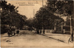 CPA PUTEAUX Montee de la Gare - Boulevard Richard-Wallace (1322420)