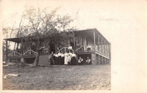 York Pennsylvania People and Residence Real Photo Vintage Postcard AA18625