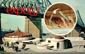 Expos Montreal Expo 67 The Alcan Pavilion and Alcan Dolphin Pool