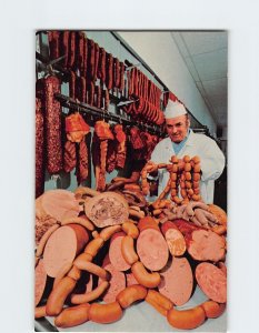 Postcard Prague Sausages & Delicatessen, Berwyn, Illinois
